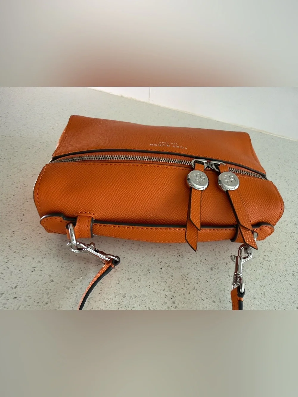 Tory Burch Romy Slim Top Handle Vanity Crossbody Bag
